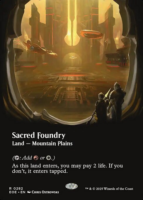 Edge of Eternities - 282 - Sacred Foundry - Rare - C - Non-foil