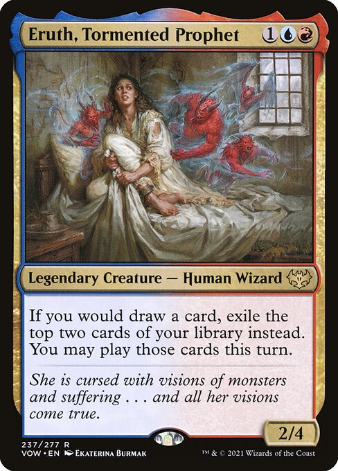 Innistrad: Crimson Vow - 237 - Eruth, Tormented Prophet - Rare - UR - Foil