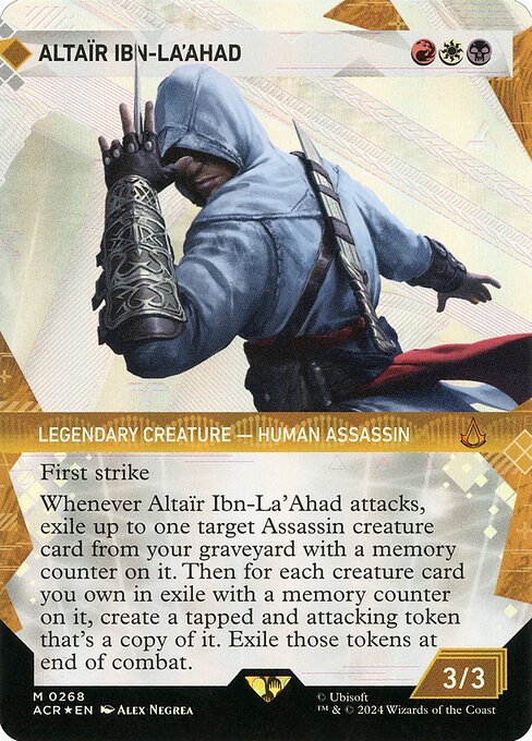 Assassin's Creed - 268 - Altaïr Ibn-La'Ahad - Mythic - Multi - Foil