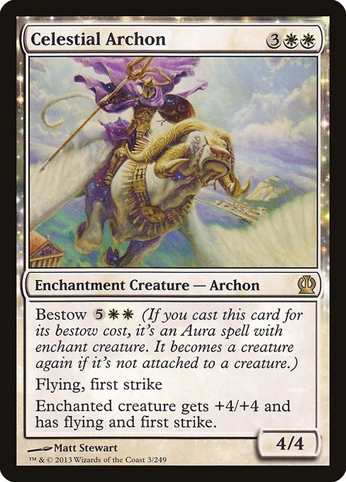 Theros - 3 - Celestial Archon - Rare - W - Non-foil