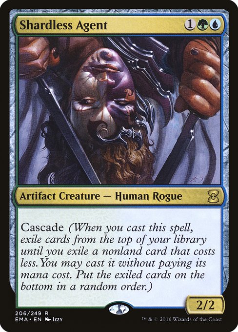Eternal Masters - 206 - Shardless Agent - Rare - UG - Non-foil