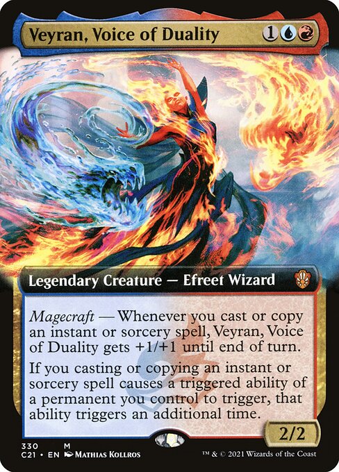 Commander 2021 - 330 - Veyran, Voice of Duality - Mythic - UR - Non-foil