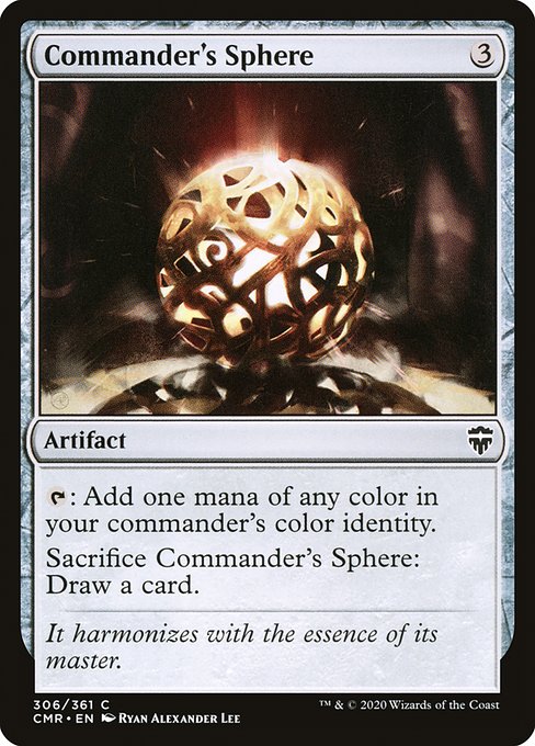 Commander Legends - 306 - Commander's Sphere - Common - C - Non-foil