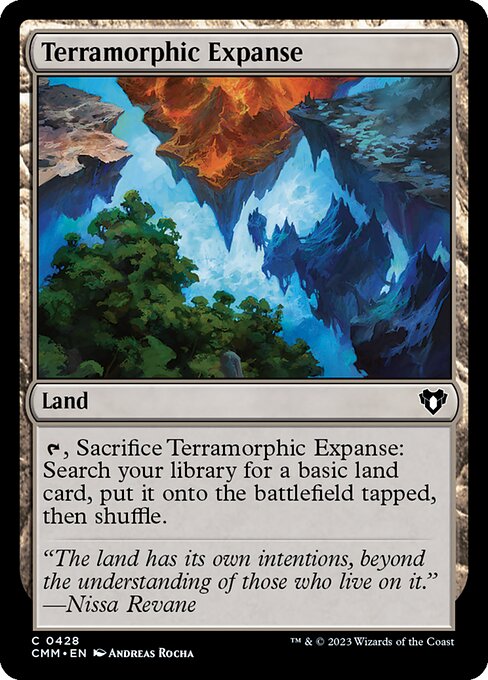 Commander Masters - 428 - Terramorphic Expanse - Common - C - Non-foil