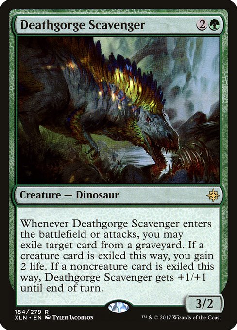 Ixalan - 184 - Deathgorge Scavenger - Rare - G - Non-foil