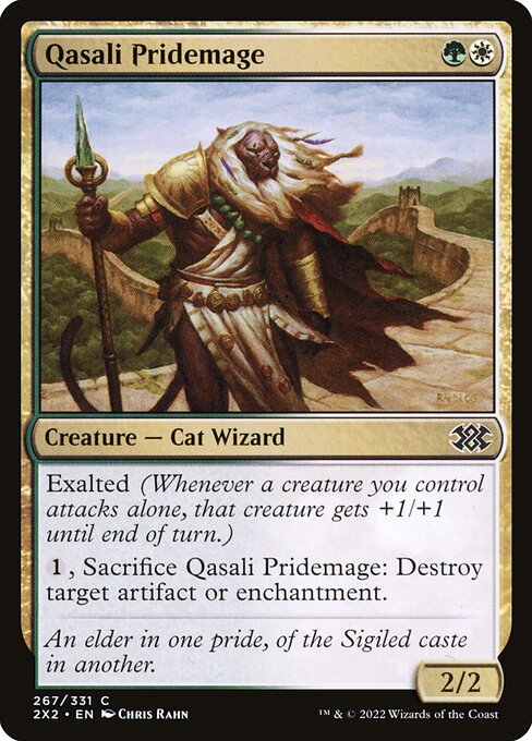 Double Masters 2022 - 267 - Qasali Pridemage - Common - WG - Foil