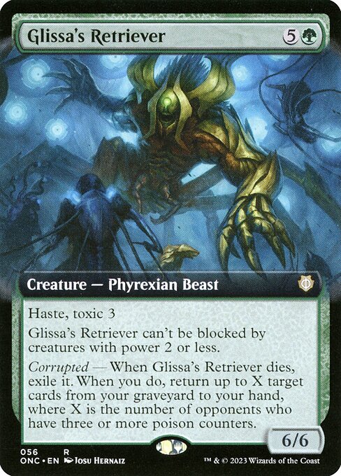Phyrexia: All Will Be One Commander - 56 - Glissa's Retriever - Rare - G - Non-foil