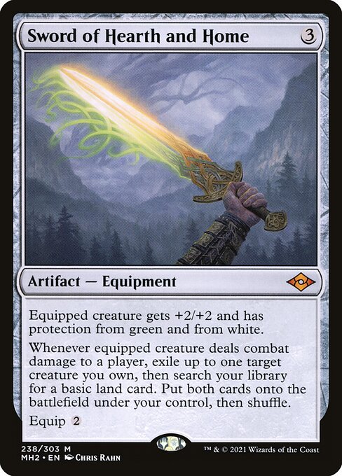 Modern Horizons 2 - 238 - Sword of Hearth and Home - Mythic - C - Non-foil