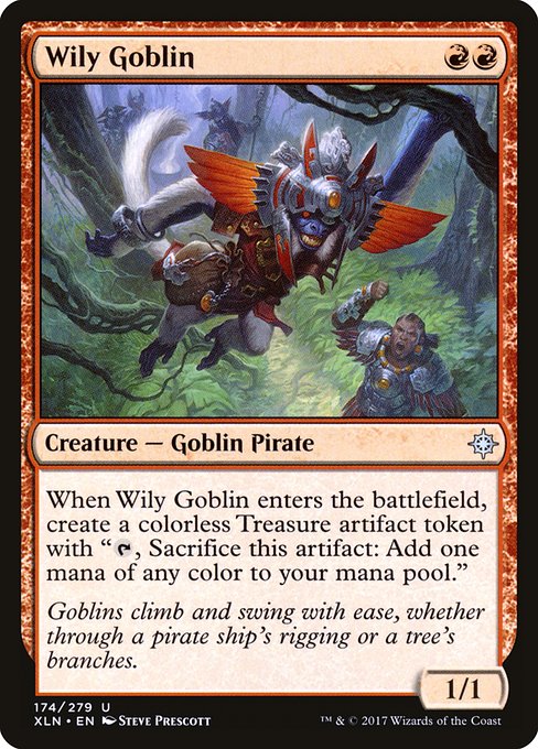 Ixalan - 174 - Wily Goblin - Uncommon - R - Non-foil