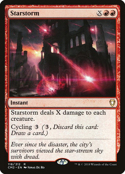 Commander Anthology Volume II - 118 - Starstorm - Rare - R - Non-foil