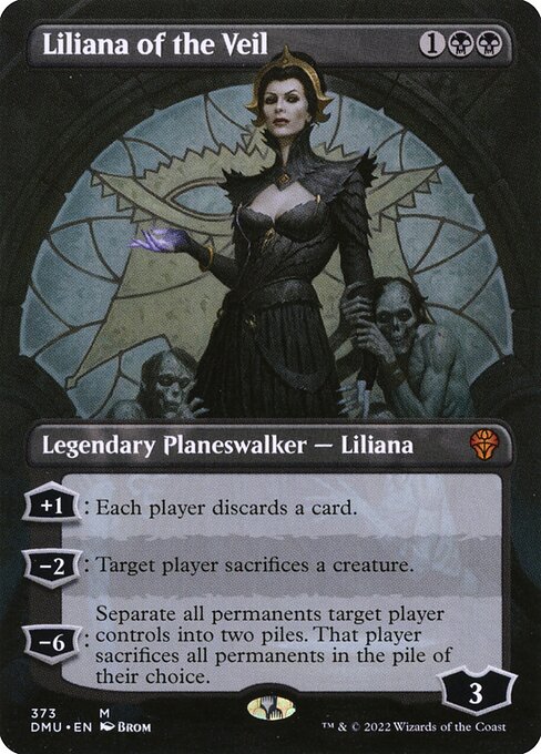 Dominaria United - 373 - Liliana of the Veil - Mythic - B - Foil