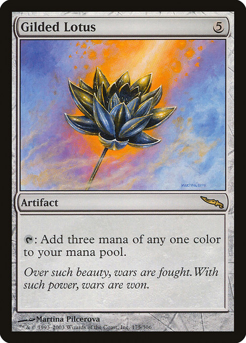 Mirrodin - 175 - Gilded Lotus - Rare - C - Non-foil