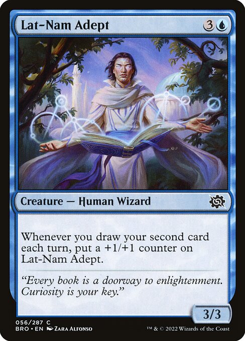 The Brothers' War - 56 - Lat-Nam Adept - Common - U - Foil