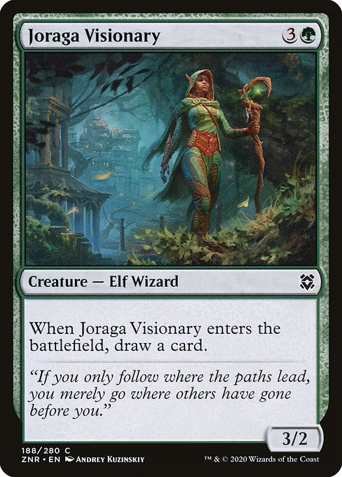 Zendikar Rising - 188 - Joraga Visionary - Common - G - Non-foil