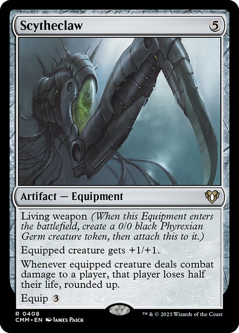 Commander Masters - 408 - Scytheclaw - Rare - C - Foil