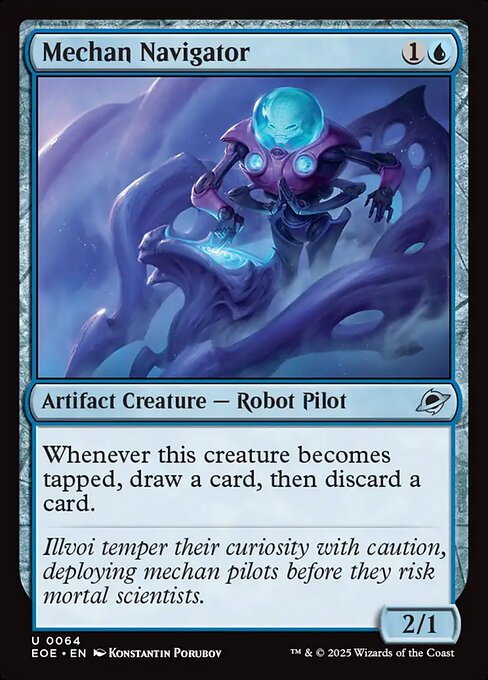 Edge of Eternities - 64 - Mechan Navigator - Uncommon - U - Non-foil