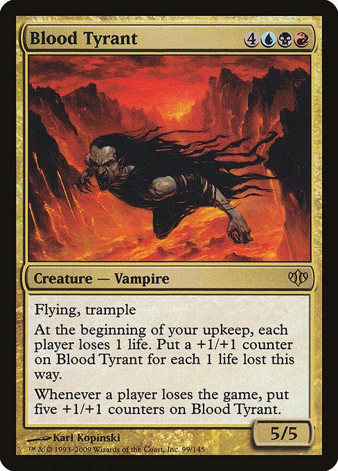 Conflux - 99 - Blood Tyrant - Rare - Multi - Non-foil