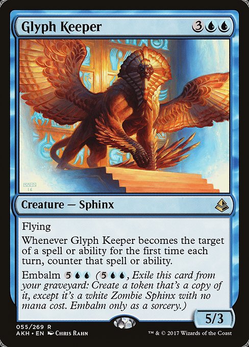 Amonkhet - 55 - Glyph Keeper - Rare - U - Non-foil