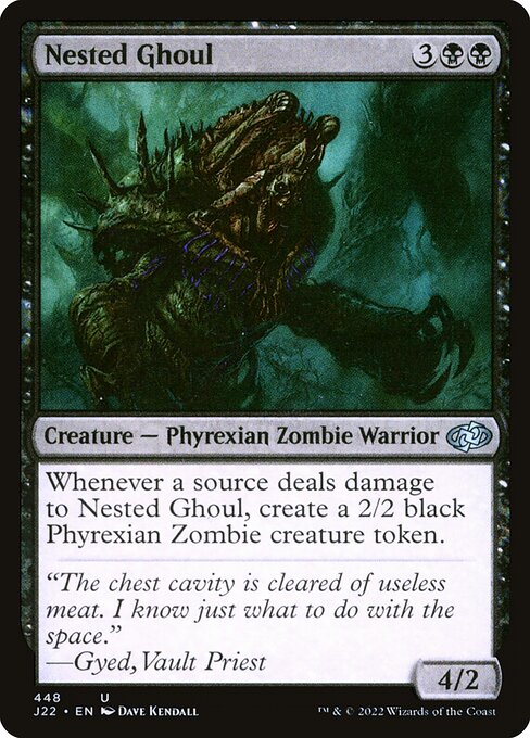 Jumpstart 2022 - 448 - Nested Ghoul - Uncommon - B - Non-foil