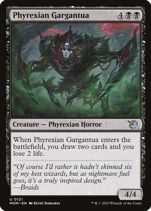 March of the Machine - 121 - Phyrexian Gargantua - Uncommon - B - Non-foil