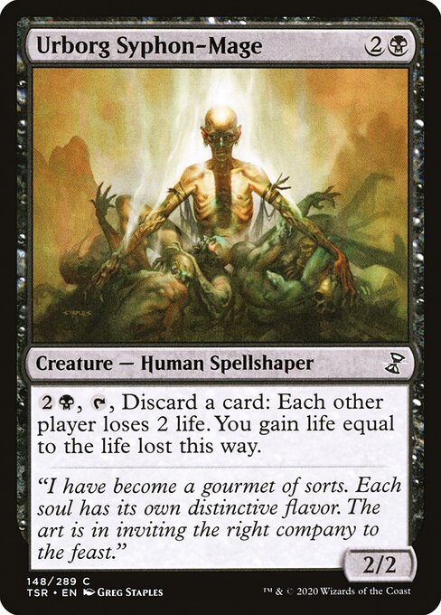 Time Spiral Remastered - 148 - Urborg Syphon-Mage - Common - B - Non-foil