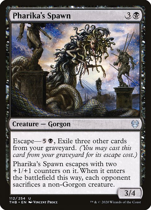 Theros Beyond Death - 112 - Pharika's Spawn - Uncommon - B - Non-foil