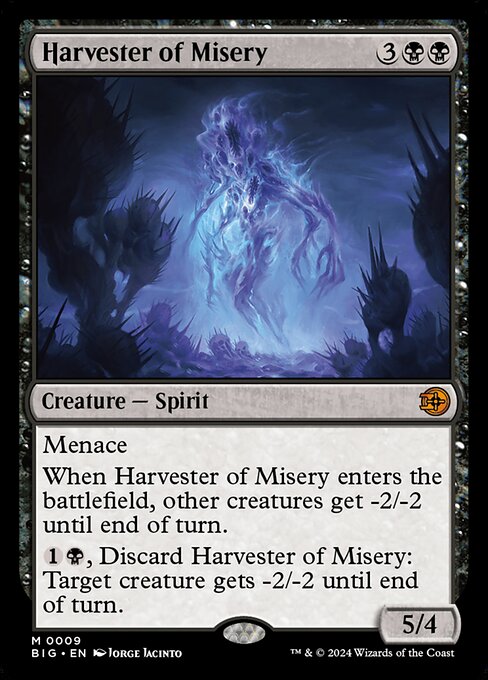 The Big Score - 9 - Harvester of Misery - Mythic - B - Non-foil