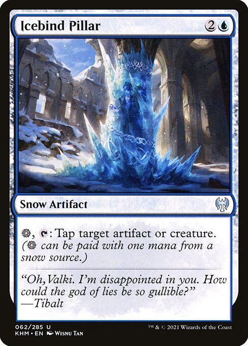 Kaldheim - 62 - Icebind Pillar - Uncommon - U - Non-foil