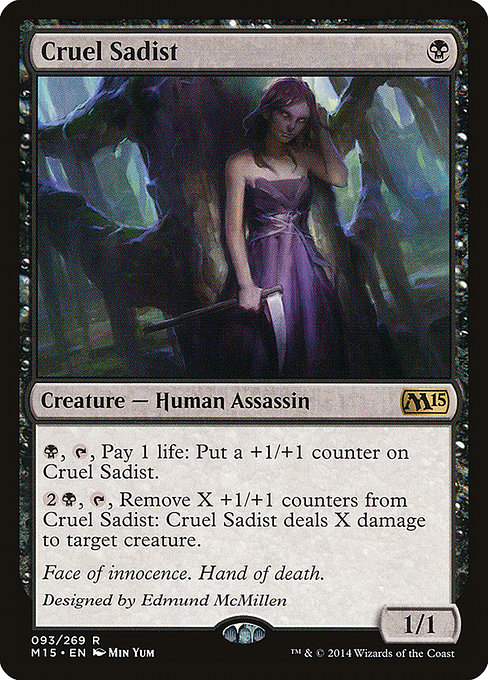 Magic 2015 - 93 - Cruel Sadist - Rare - B - Non-foil
