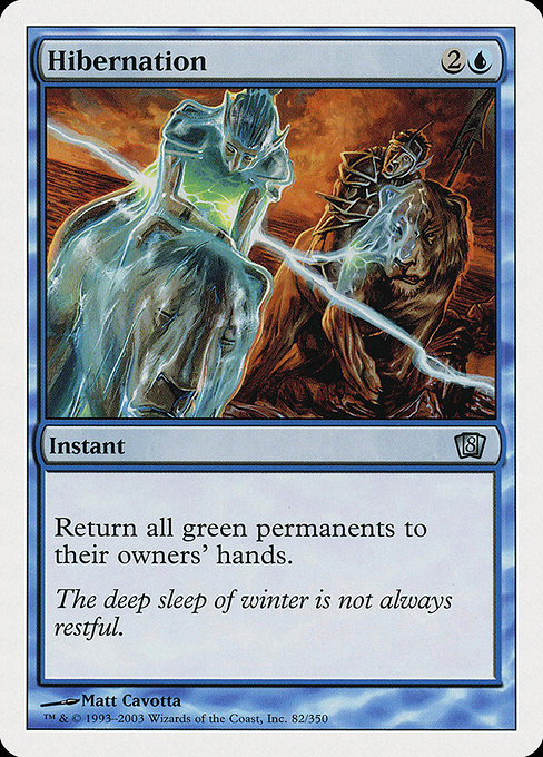 Eighth Edition - 82 - Hibernation - Uncommon - U - Non-foil