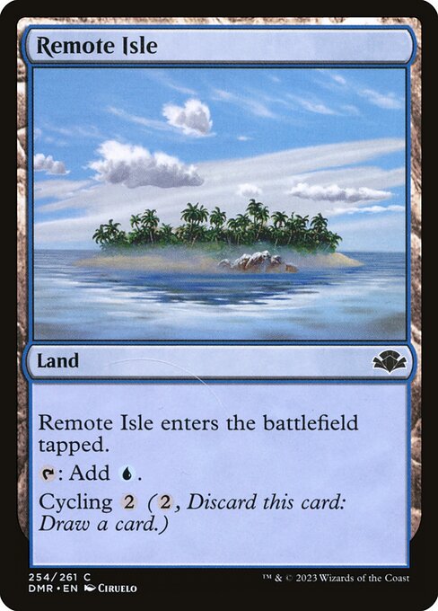 Dominaria Remastered - 254 - Remote Isle - Common - C - Non-foil
