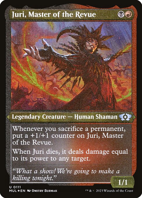 Multiverse Legends - 111 - Juri, Master of the Revue - Uncommon - BR - Non-foil