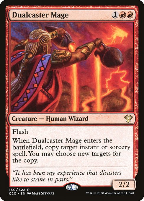 Commander 2020 - 150 - Dualcaster Mage - Rare - R - Non-foil