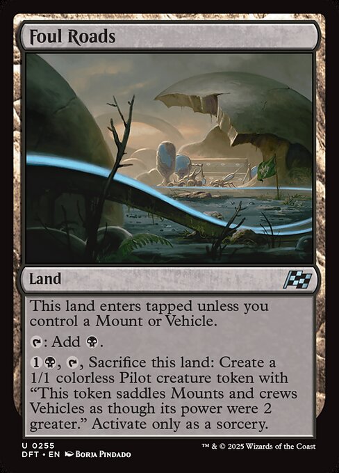 Aetherdrift - 255 - Foul Roads - Uncommon - C - Non-foil