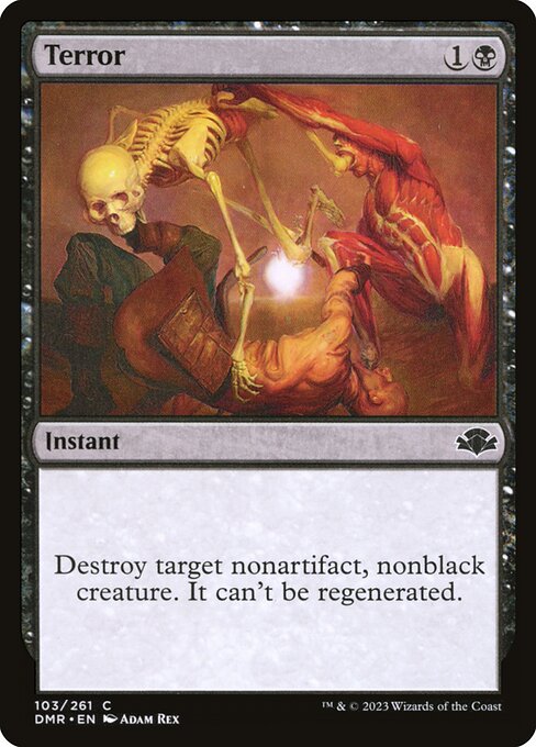 Dominaria Remastered - 103 - Terror - Common - B - Non-foil
