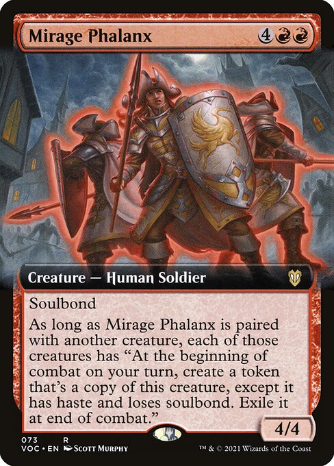 Crimson Vow Commander - 73 - Mirage Phalanx - Rare - R - Non-foil