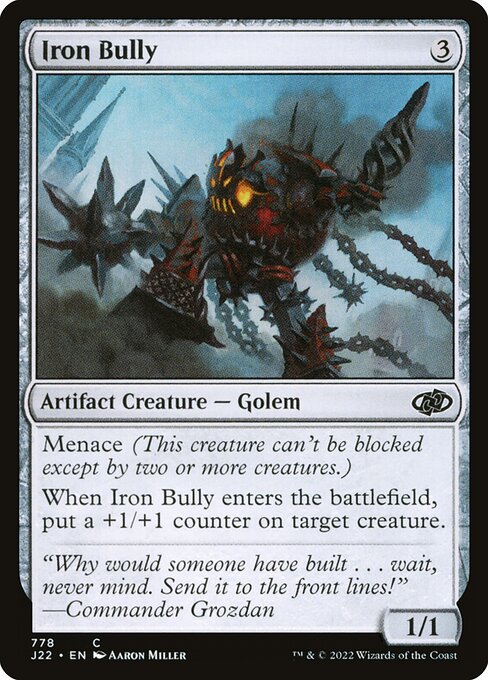 Jumpstart 2022 - 778 - Iron Bully - Common - C - Non-foil