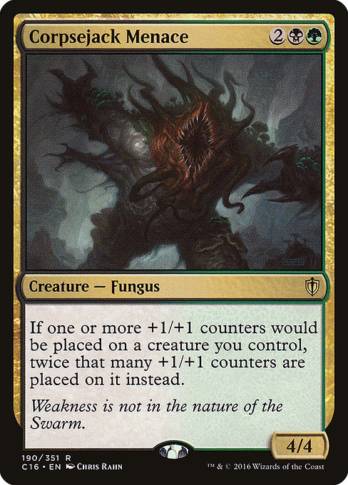 Commander 2016 - 190 - Corpsejack Menace - Rare - BG - Non-foil