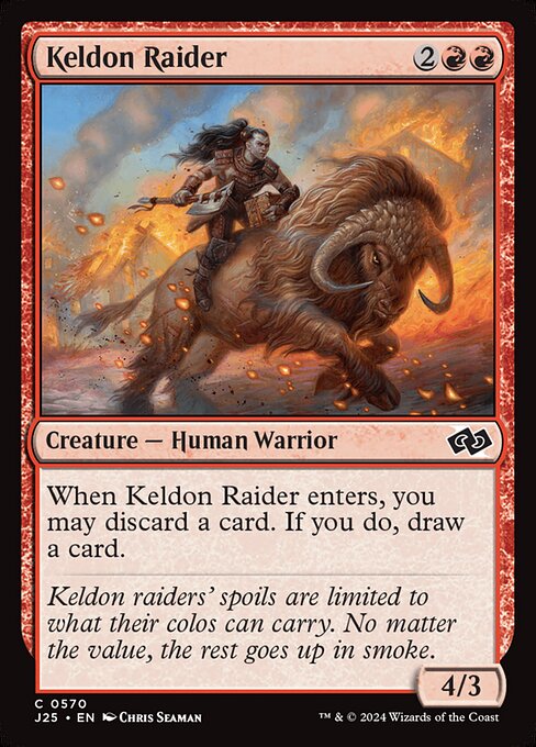 Foundations Jumpstart - 570 - Keldon Raider - Common - R - Non-foil