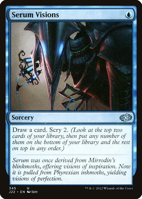 Jumpstart 2022 - 345 - Serum Visions - Uncommon - U - Non-foil