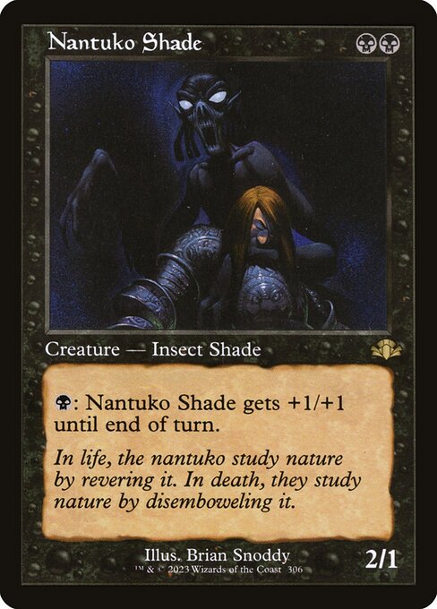 Dominaria Remastered - 306 - Nantuko Shade - Rare - B - Non-foil