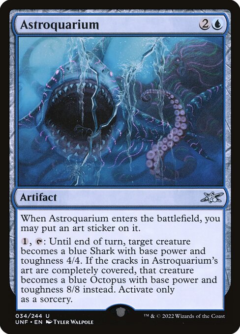 Unfinity - 34 - Astroquarium - Uncommon - U - Foil