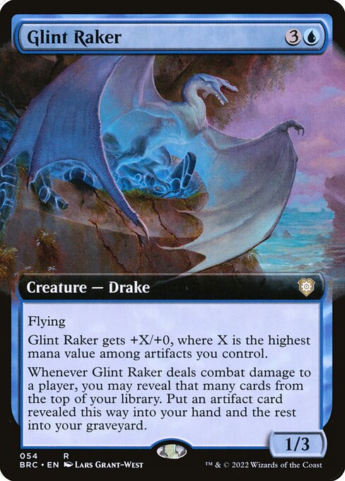 The Brothers' War Commander - 54 - Glint Raker - Rare - U - Non-foil
