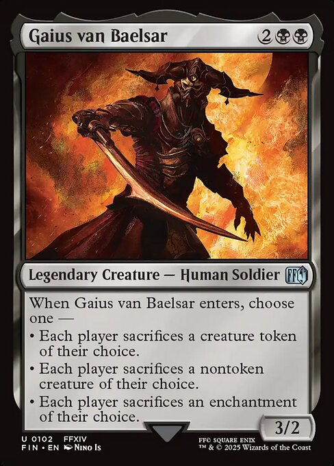 Final Fantasy - 102 - Gaius van Baelsar - Uncommon - B - Non-foil