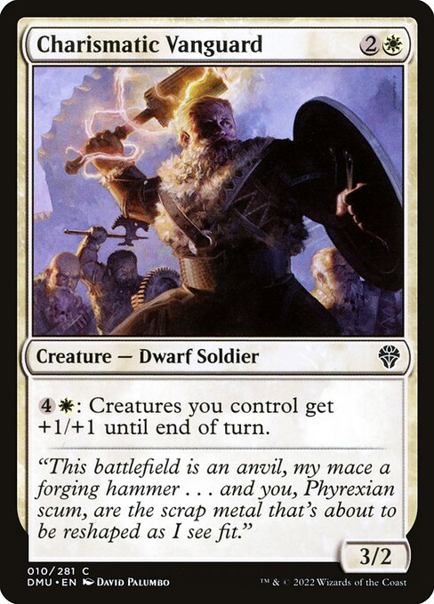 Dominaria United - 10 - Charismatic Vanguard - Common - W - Non-foil