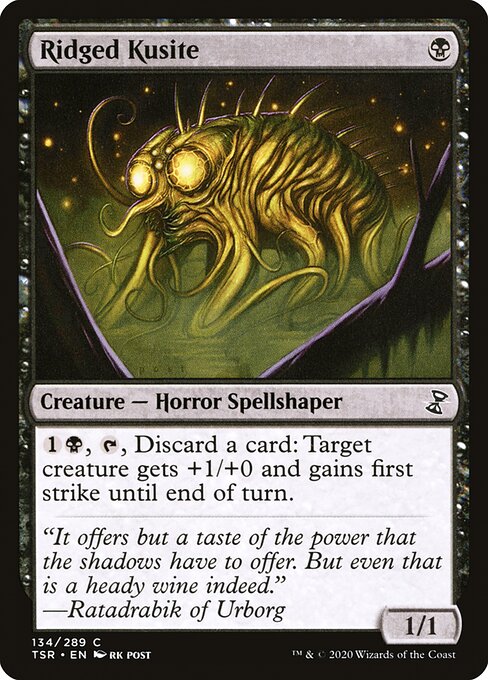 Time Spiral Remastered - 134 - Ridged Kusite - Common - B - Non-foil