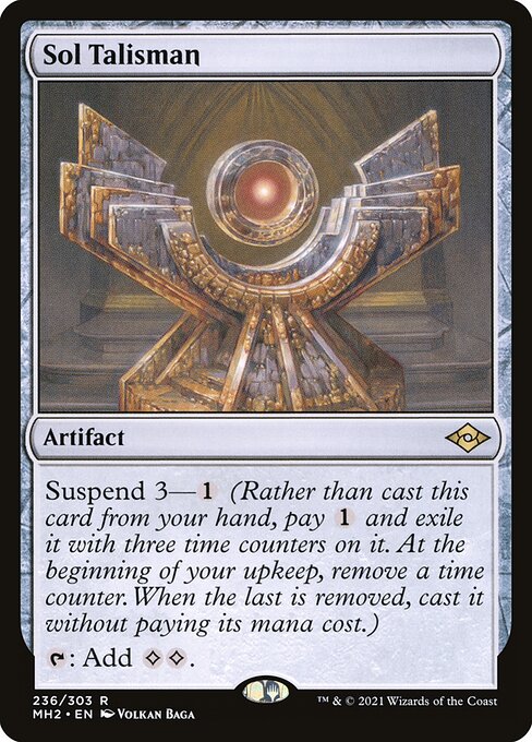 Modern Horizons 2 - 236 - Sol Talisman - Rare - C - Non-foil