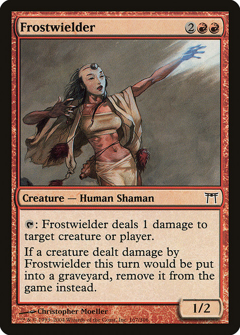 Champions of Kamigawa - 167 - Frostwielder - Common - R - Non-foil