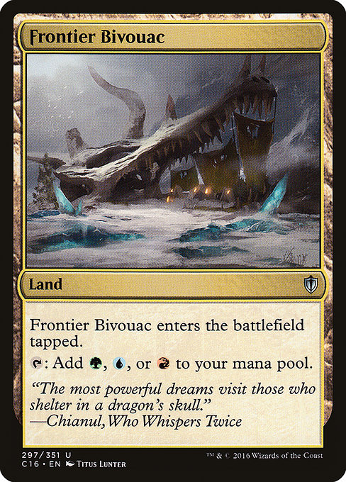 Commander 2016 - 297 - Frontier Bivouac - Uncommon - C - Non-foil