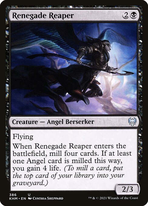Kaldheim - 386 - Renegade Reaper - Uncommon - B - Non-foil